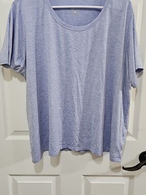 Nike Light Blue Drifit Women's Scoop Neck Tee